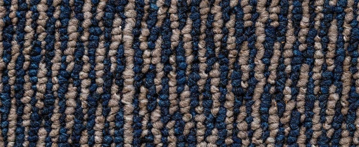 Navy Briar Herringbone Carpet