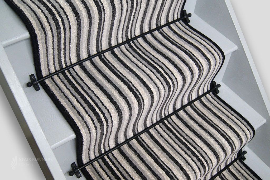 Fairfield Design Paraline Clotted Cream Stair Runner