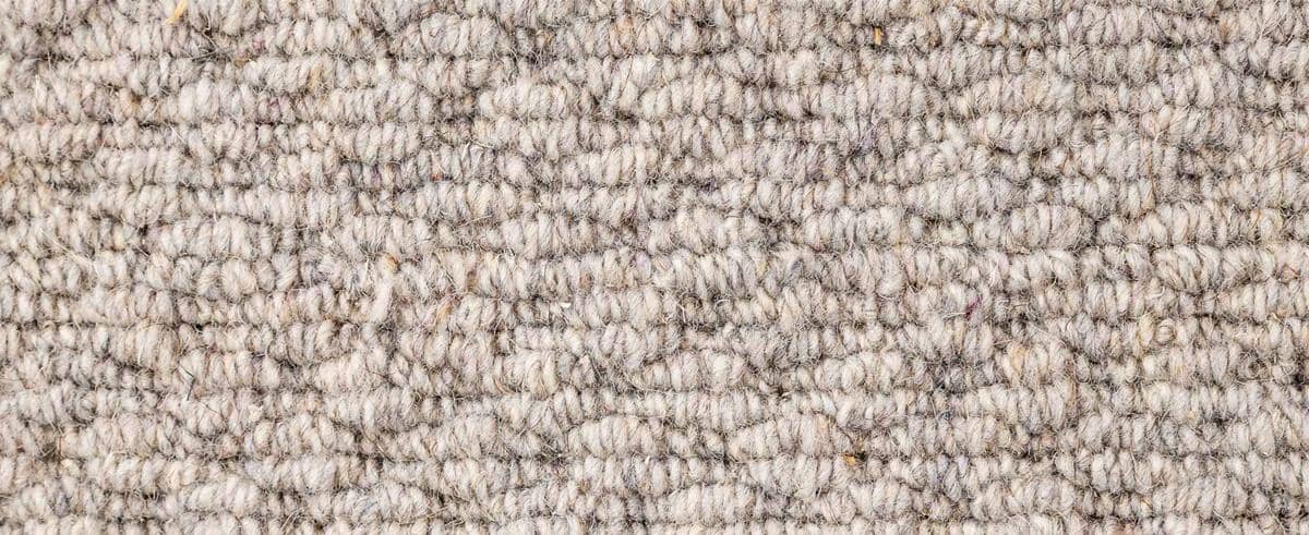 Storm Grey Small Boucle Wool Carpet